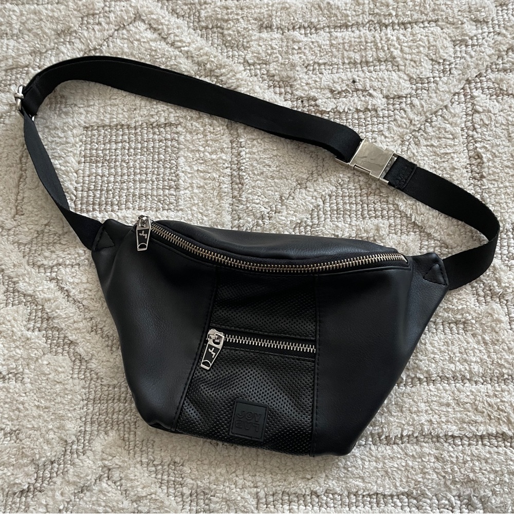 COPY - Joy Lab | Black faux leather belt crossbody bag